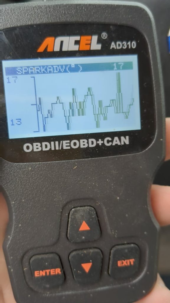 What is Spark Advance on Obd2 Scanner