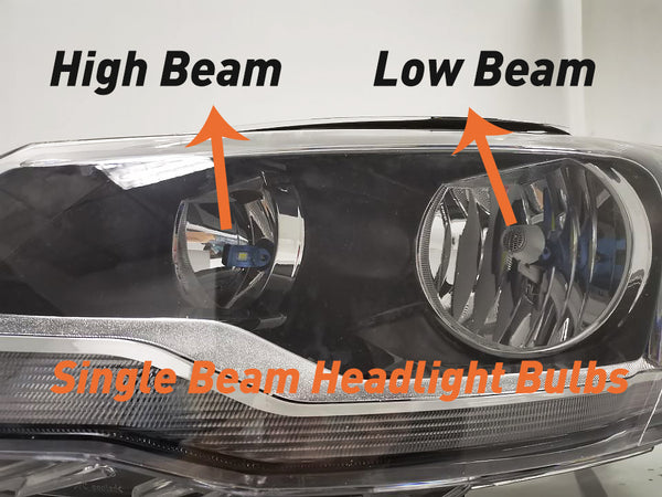 Are High Beams And Headlights the Same Bulb