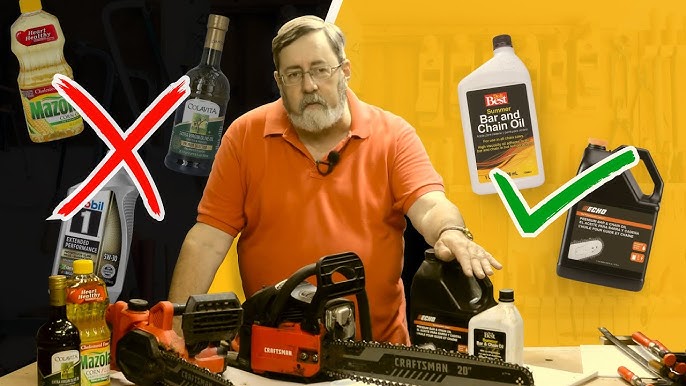 Can You Use Motor Oil for Chainsaw Bar Oil