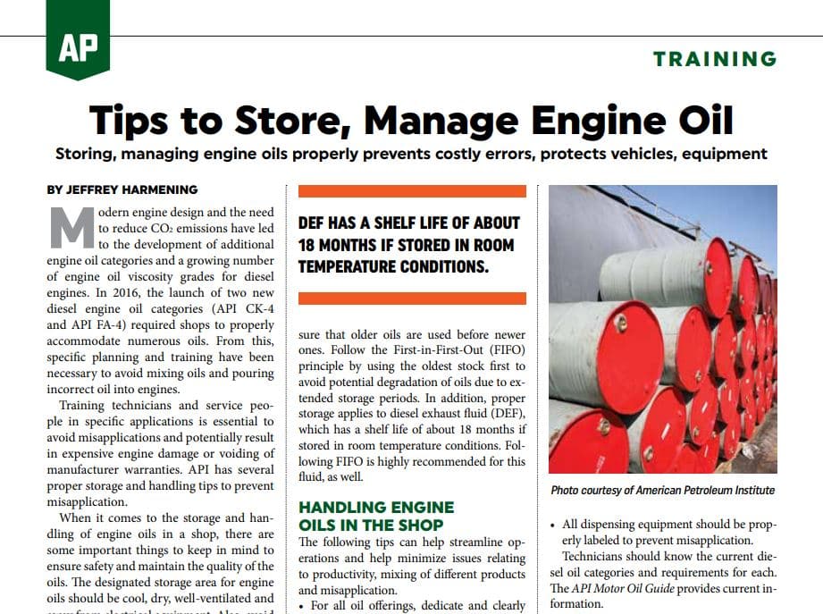 How Long Can I Store Motor Oil