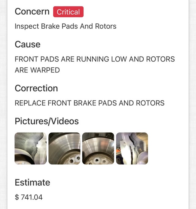 How Much Do Vw Brake Pads Cost
