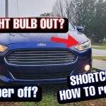 How to Change 2015 Ford Fusion Headlight Bulb