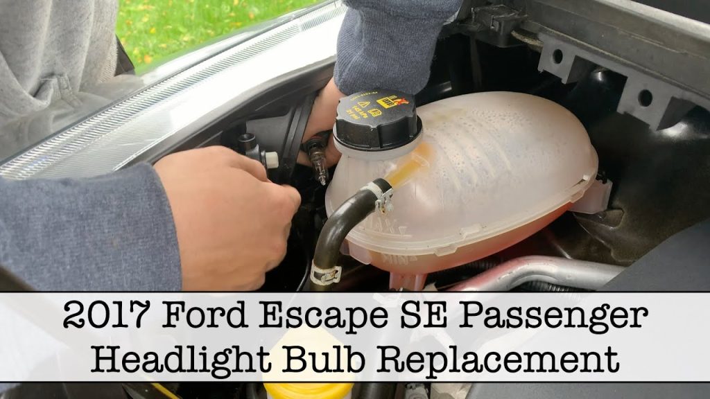 How to Change 2017 Ford Escape Headlight Bulb