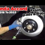 How to Change Brake Pads on 2018 Honda Accord