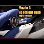 How to Change Headlight Bulb Mazda 3