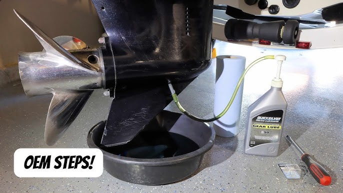 How to Change Oil on 2 Stroke Outboard Boat Motor