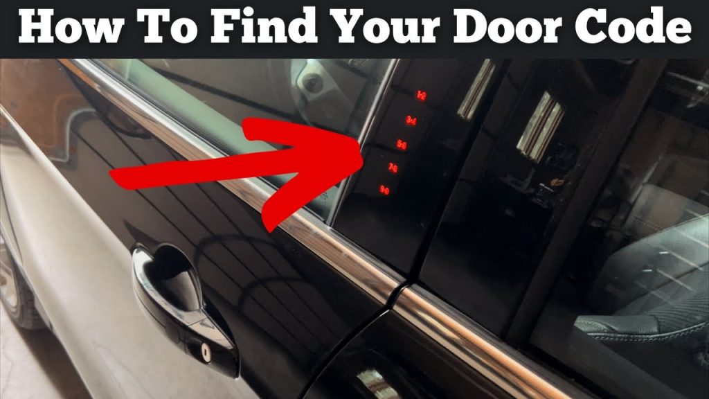 How to Find Keyless Entry Code
