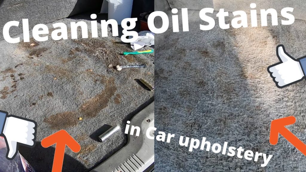 How to Get Motor Oil Out of Carpet in Car