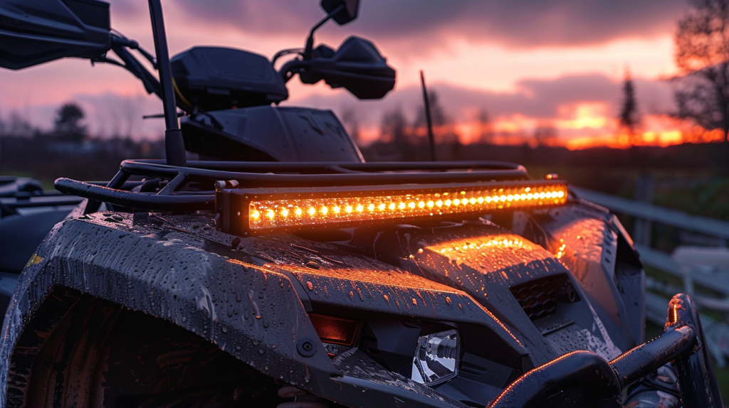 How to Install Light Bar on Atv