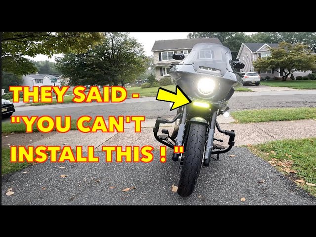 How to Install Light Bar on Motorcycle