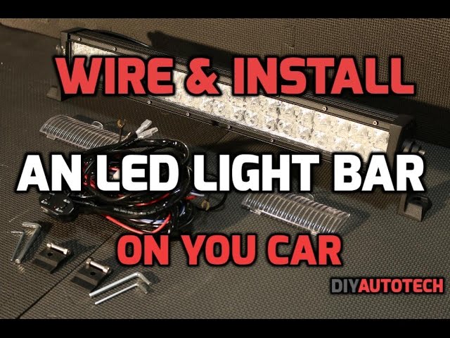 How to Install Light Bar on Suv