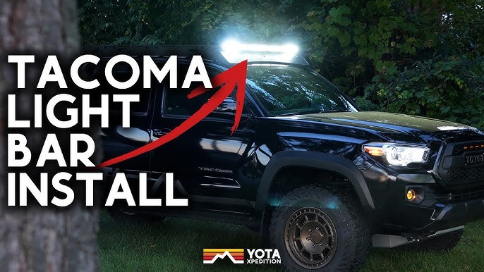 How to Install Light Bar on Toyota Tacoma