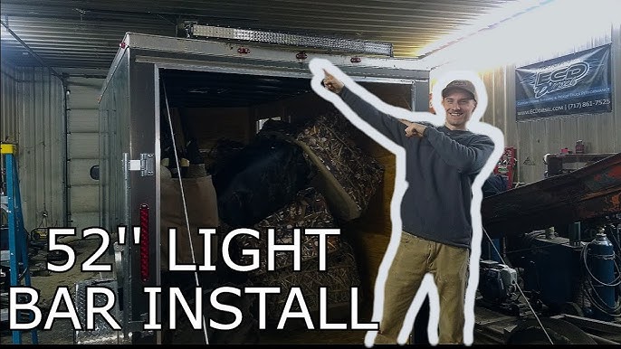 How to Install Light Bar on Trailer