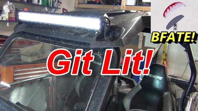 How to Install Light Bar on Utv