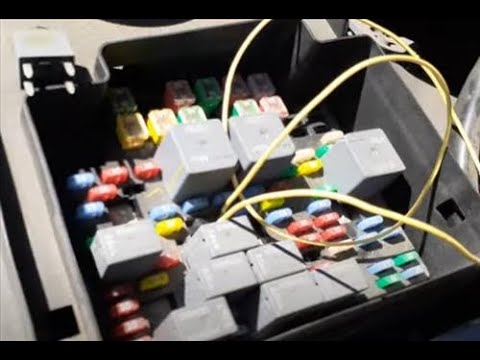 How to Jump Fuel Pump Relay on Chevy Truck