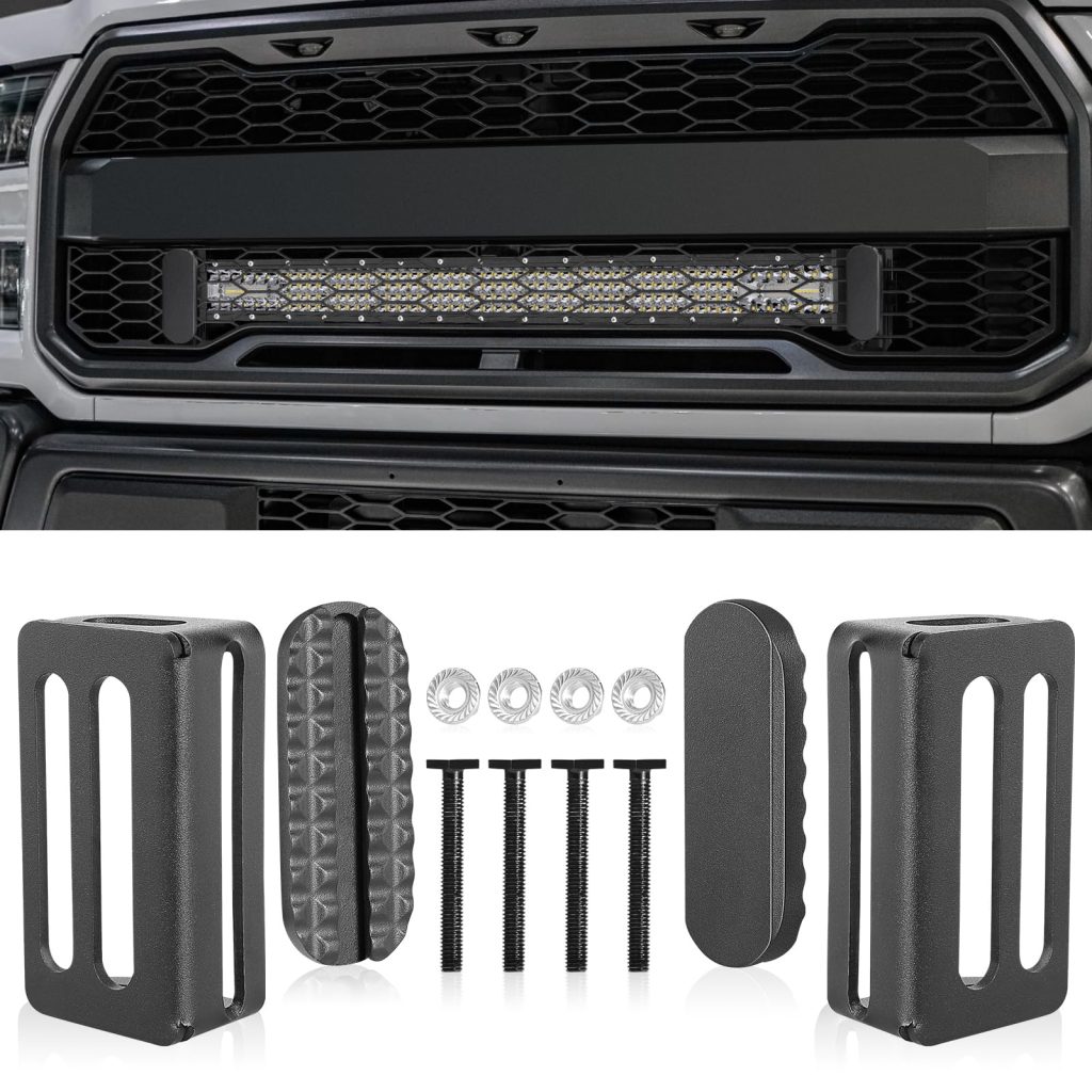 How to Mount Light Bar on Grille