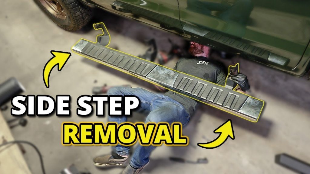 How to Remove Side Steps on a Chevy Silverado