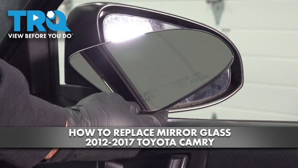 How to Remove Toyota Side Mirror Glass