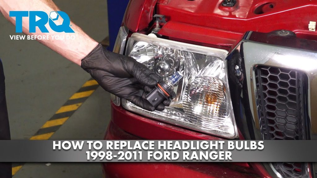 How to Replace Ford Ranger Headlight Bulb