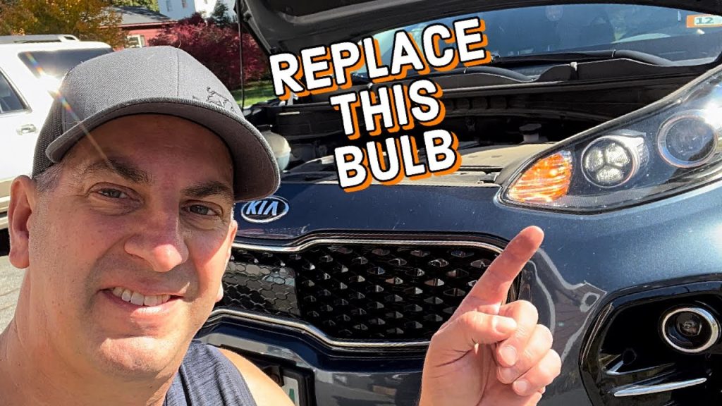 How to Replace Headlight Bulb Kia Sportage