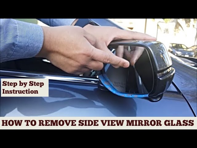 How to Replace Honda Crv Side Mirror Glass