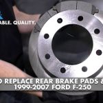 How to Replace Rear Brake Pads on Ford F250