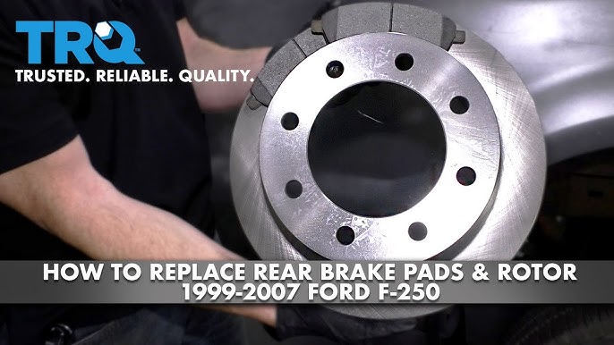 How to Replace Rear Brake Pads on Ford F250