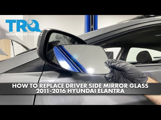 How to Replace Side Mirror Glass Hyundai Elantra