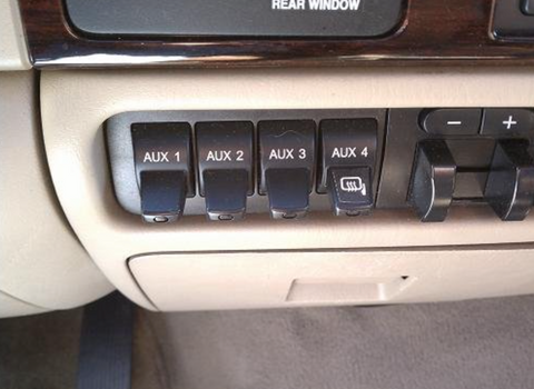 How to Wire Light Bar to Auxiliary Switch