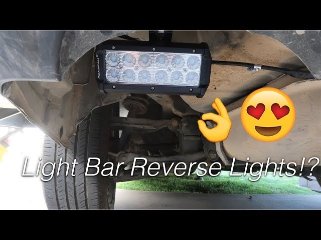 How to Wire Light Bar to Reverse Lights
