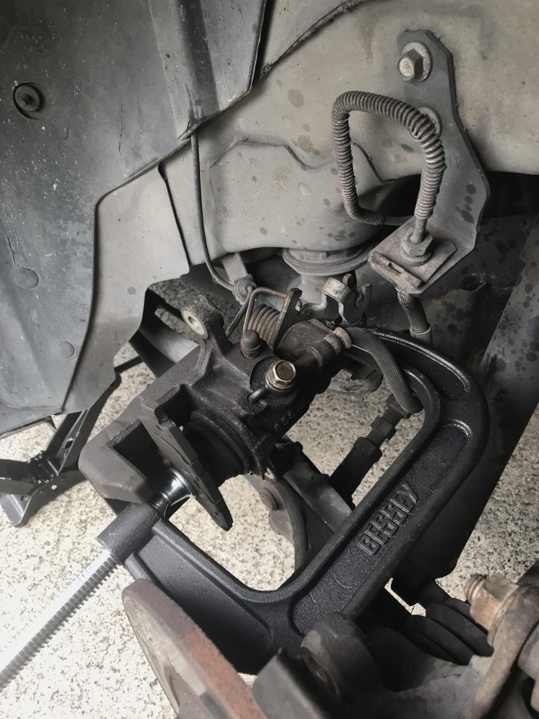 What Size C Clamp for Brake Pads