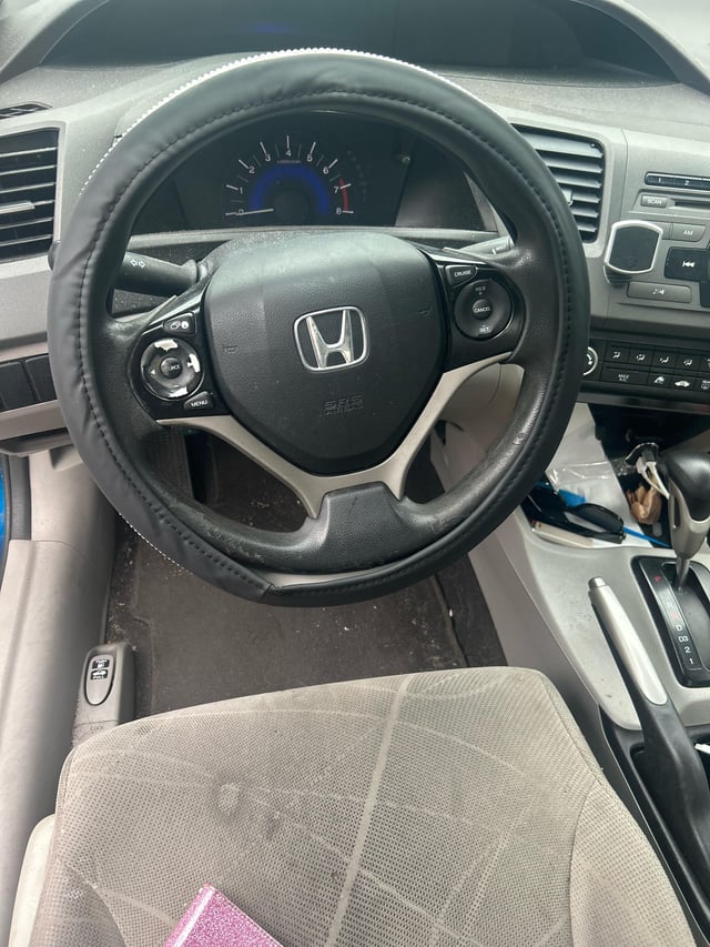 What Size Steering Wheel Cover for 2013 Honda Civic