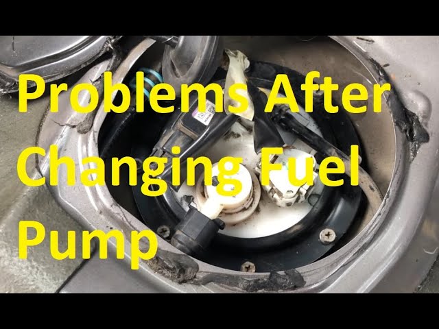 What to Do After Replacing Fuel Pump