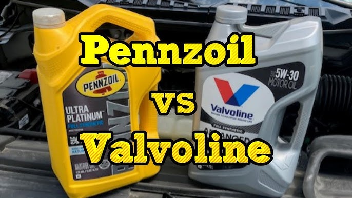 Which Motor Oil is Better Pennzoil Or Valvoline