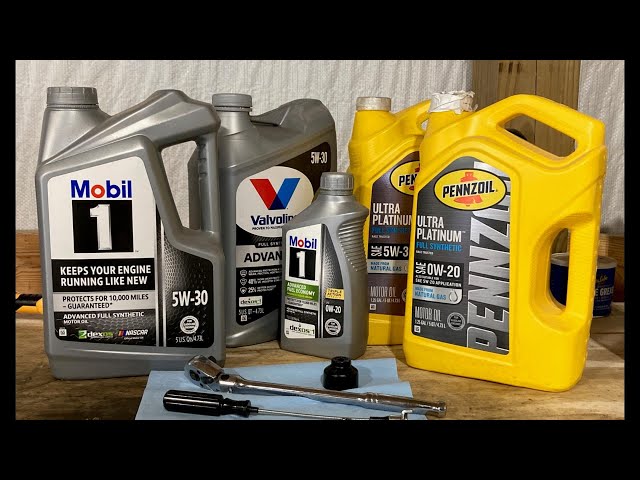 Which Motor Oil is Better Valvoline Or Mobil 1
